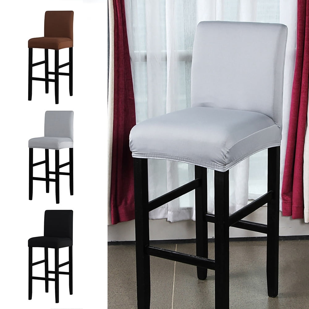 Stretch Chair Cover For Kitchen Dining Bar Hotel Slipcover Decoration Seat Cover 