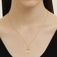 thumbnail image 7 of Taioiat Cross Necklaces for Women 14K Gold Plated June Birthstone Necklace Christian Pendant Religion Jewelry Gifts Wife Mother Girlfriend, 7 of 7