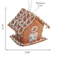 thumbnail image 4 of Gingerbread Birdhouse Ornament - Set of 12, 4 of 4