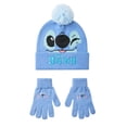 thumbnail image 1 of Lilo & Stitch Girls Character Face Beanie & Gloves Set, 1 of 4