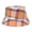 Yellow, variant on Bucket Hats Unisex Lightweight Madras Checkered Fisherman Hat Summer Vacation Travel Beach Packable Fisherman Hat