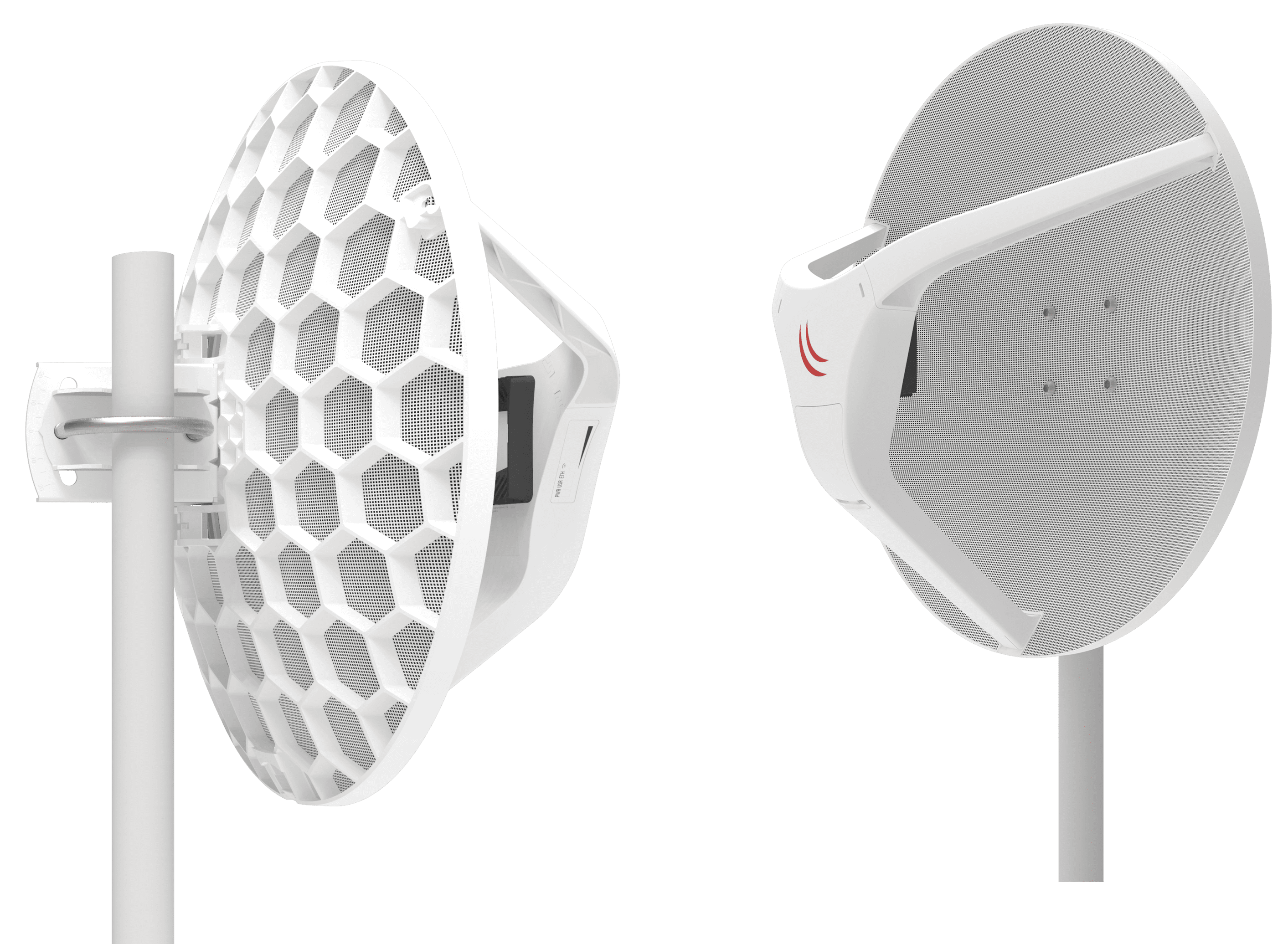 MikroTik - RBLHGG-60ADKit - MikroTik Wireless Wire Dish 60Ghz 802.3af/at PtP 2Gb/s License 3