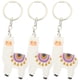 thumbnail image 1 of 3pcs llaves de alpaca colgantes animales colgantes de alpaca llavero llavero colgante, 1 of 4