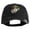 Black, variant on US Marine Corps Emblem Embroidered Washed Solid Pigment Dyed Cotton Twill Brass Buckle Cap - Navy OSFM