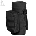 thumbnail image 2 of Gustave Men Crossbody Bag Water Bottle Holder Bag Nylon Travel Gear Pouch Messenger Shoulder Bag with Zipper for Outdoors Hiking Cycling Climbing, 2 of 8