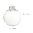 thumbnail image 2 of HEALEEP 15Ud Decoraciones Transparentes Para Árbol Con Ligero Y Rellenable Para Manualidades, 2 of 8