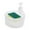 White, variant on Riforla Soap Dispenser Bowl 2 in 1 Dish Soap Dispenser for Kitchen Dishwashing Soap Dispenser Counter Dish Washing Soap Dispenser with Sponge Space Saving Hand Soap Dispenser Purple