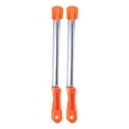 thumbnail image 1 of Unique Bargains Chainsaw File, 5/32' (4mm) Round Rasp Chrome Steel with Sharpening Guide Handle, 2 Pack, 1 of 6