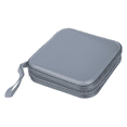 thumbnail image 3 of 4X 40 CD DVD Disc Album Storage Carry Case Cover Wallet Sleeve Holder Bag Hard Box - Silver, 3 of 4