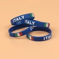 thumbnail image 5 of 10 pulseras de silicona con bandera de país: artículos para celebraciones deportivas - Pulsera de silicona para fitness y aficionados al fútbol, 5 of 5