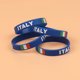 thumbnail image 5 of 10 pulseras de silicona con bandera de país: artículos para celebraciones deportivas - Pulsera de silicona para fitness y aficionados al fútbol, 5 of 5