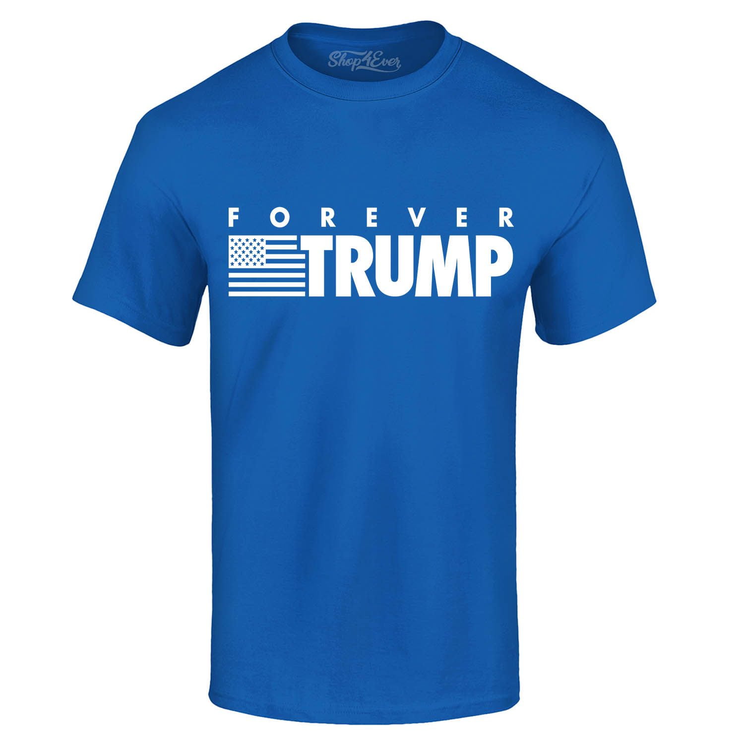 Shop4Ever Men's Trump Keep America Great 2024 Graphic T-shirt 