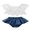 White, variant on Toddler Newborn Baby Girl Denim Shorts Outfits Off Shoulder Lace Tops Jean Shorts Skirt Clothes Set for 0-3 Months Girl