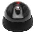 thumbnail image 2 of Tignapoo 2-Pack Black Dummy Security Cameras with Flashing LED Light, No Battery Included, Easy Wall/Ceiling Installation, Realistic Design for Home & Office Protection, 2 of 6