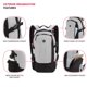 thumbnail image 3 of Mochila SwissGear 3598 Mochila estrecha gris claro/jaspeado 18 pulgadas, 3 of 8