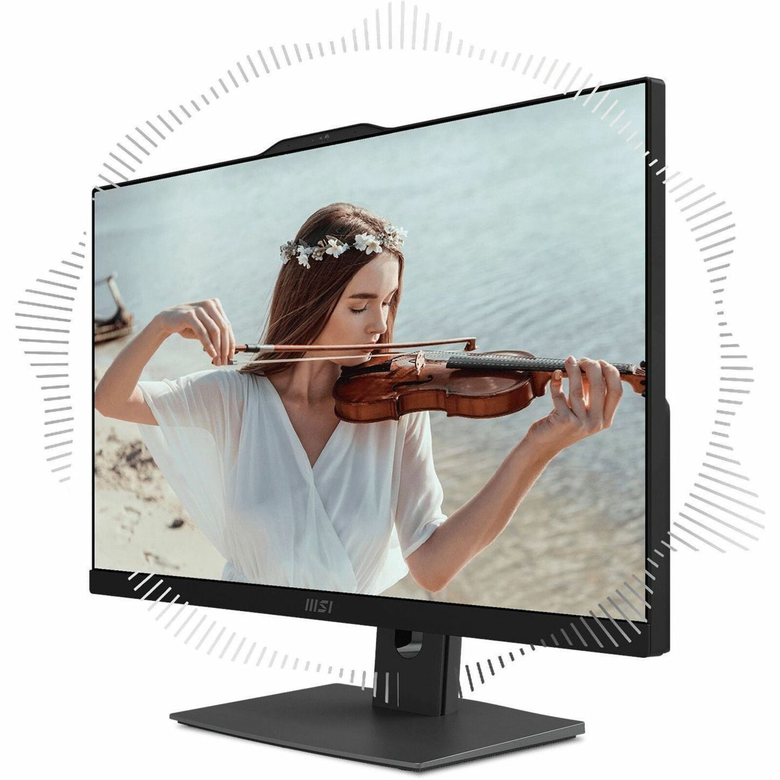 MSI All-in-One Computer Modern AM242TP 1M-1096US Intel Core 5 120U 16GB DDR5 1TB PCIe SSD 23.8" Touchscreen Windows 11 Home 64-bit