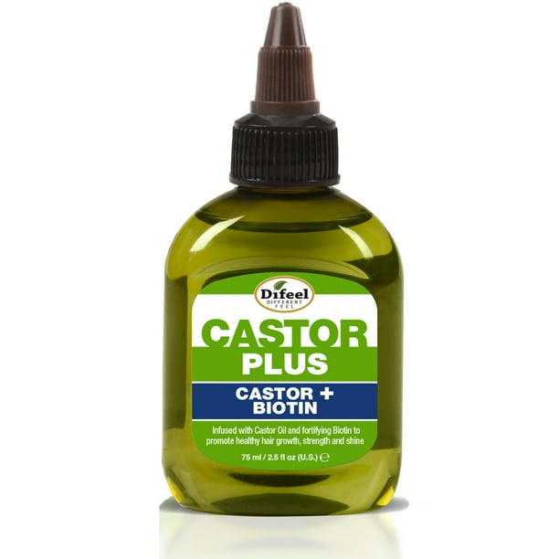 Difeel Premium Castor Plus Biotin - Mega-Growth Premium Hair Oil oz. - Difeel Premium Castor Plus Biotin - Mega-Growth Premium Hair Oil oz. -