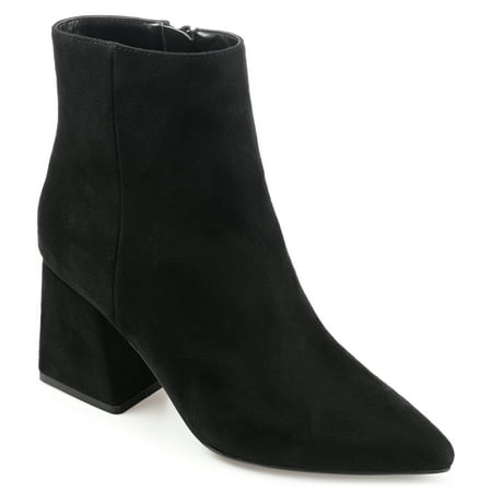 

Journee Collection Womens Mylow Pointed Toe Block Heel Ankle Booties