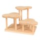thumbnail image 3 of Estante de exhibición de madera para escritorio, vitrina de almacenamiento, soporte para exhibición de figuras Nubes, 3 of 9