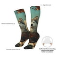 thumbnail image 4 of Sikiie Forest Maple Leaf Husky Knee Socks, High Socks Long Stretchy Sock Women Knee High Stocking, Long Socks for Women, 4 of 6