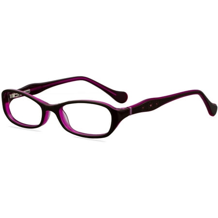 Contour Youths Prescription Glasses, FM13054 Dark (Best Prescription Colored Contacts For Dark Brown Eyes)