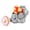 Gray, variant on Electric Elephant Ball Toy with Light Music and 360 Degree Rotating Floating Ball - Automatic Moving Spray Mist Toys for Children Toddlers Age 6+ (7.09 x 7.09 x 3.94 inches / 18 x 18 x 10 cm)