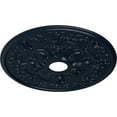 thumbnail image 3 of 30 7/8"OD x 3 5/8"ID x 1 3/8"P Rose Ceiling Medallion Midnight Dream Finished, 3 of 5