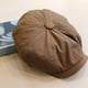 thumbnail image 3 of Jumpingount Sombreros Vintage Britpop Cap Corea Cómodo Transpirable Amigable con la piel Sombrero Primavera Ocio Casual Fiestas de cumpleaños Boda Sombreros Negro Jumpingount AP014381-01, 3 of 6