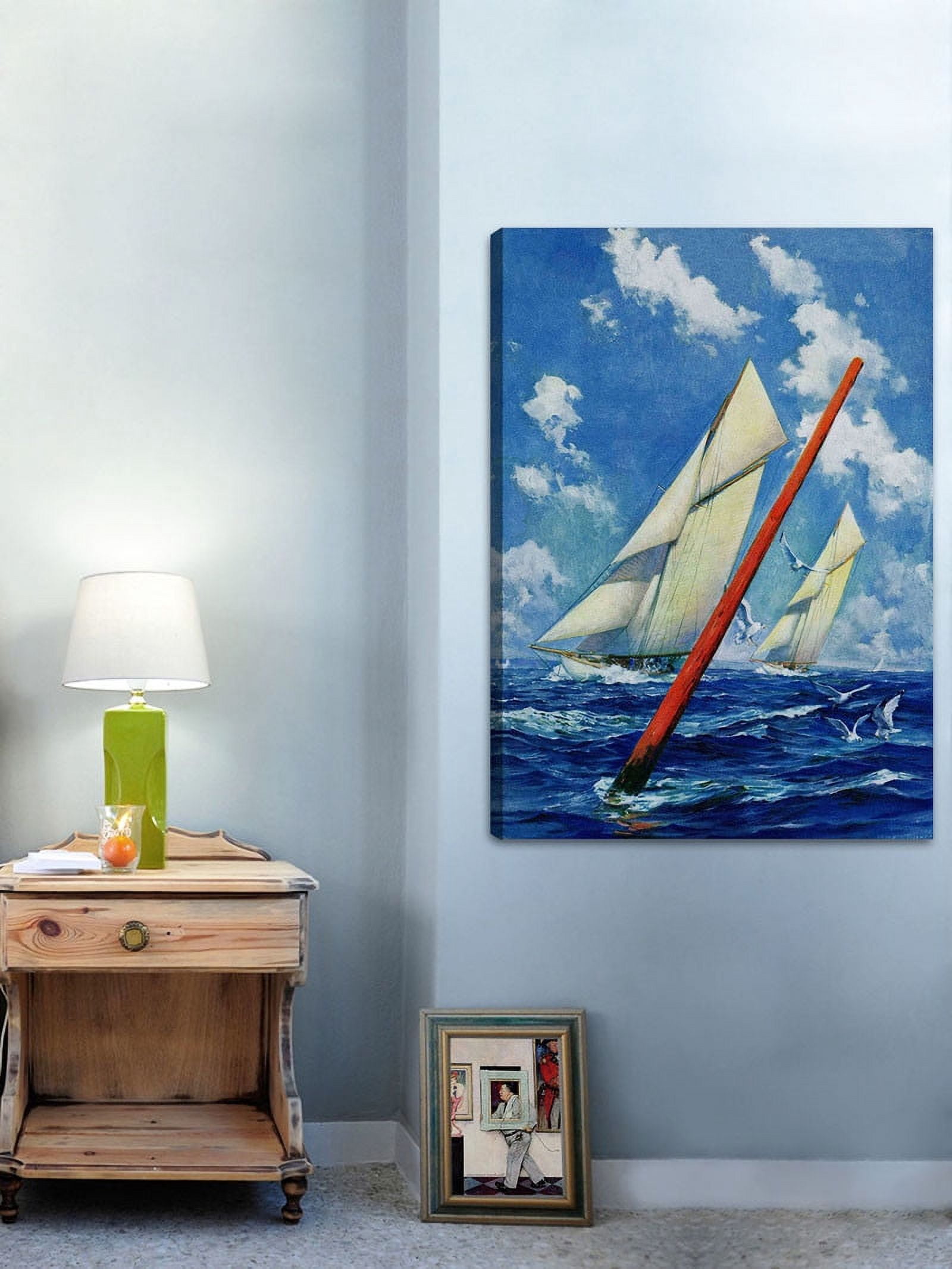 Marmont Hill "Sailing Away" Painting Print on Canvas