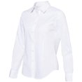 thumbnail image 2 of Van Heusen Womens Cotton/Poly Solid Point Collar Shirt, 2XL, Blue, 2 of 6