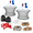 Kit-2, variant on Kit-3 Double Ring Steel Fishing Net for Dungeness Rock Blue Crabs and Lobster