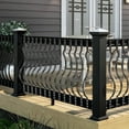 thumbnail image 3 of Aluminum Deck Balusters, Heavy Duty Porch Railing Aluminum Balusters Staircase Baluster with Screws, 3 of 7