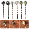 thumbnail image 4 of 6 Pcs Épingle à Cheveux Zircon pour Filles, Pinces à Cheveux Décoratives, 4 of 8
