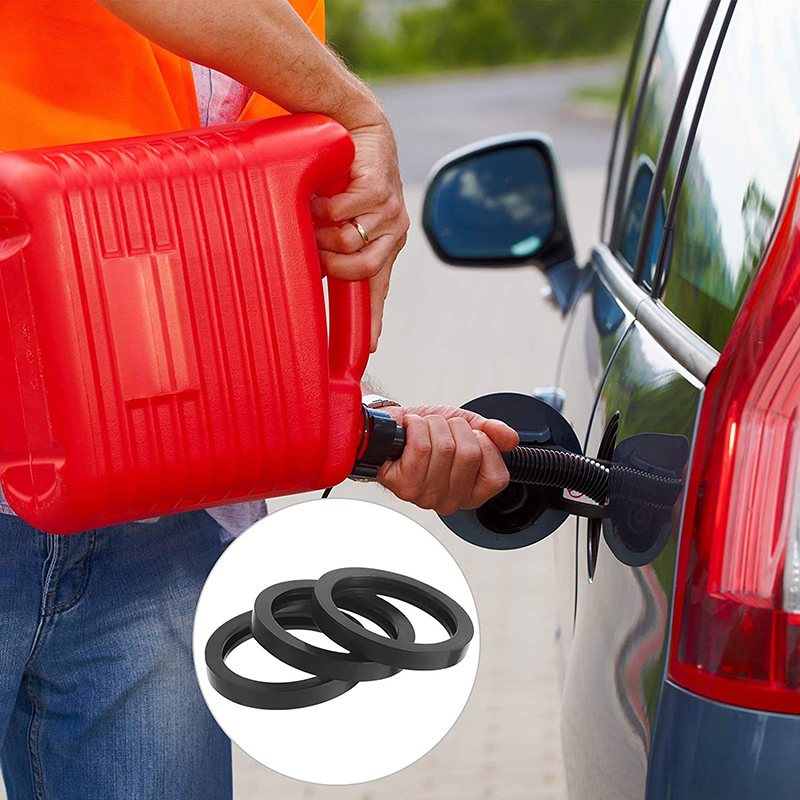 5Pcs Gas Can Spout Gasket Seals Rubber Black Ring Can Gaskets Fuel