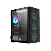 Montech ATX Mid-Tower Computer Case with USB 3.0, Black