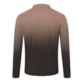 thumbnail image 5 of UAYOTSE Mens Knit Polo Sweater Long Sleeve Polos Lightweight Casual Dress Pullover Sweaters,XXL Brown, 5 of 5