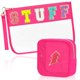 thumbnail image 1 of Set de bolsas de maquillaje cosmético BuyCard Stuff Bag, 2 unidades, para mujer, 1 of 6