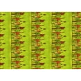 thumbnail image 1 of Ahgly Company Machine Washable Indoor Rectangle Transitional Dark Yellow Green Area Rugs, 7' x 9', 1 of 7