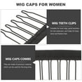 thumbnail image 4 of Shisuyan 25pcs Wig Clips Wig Combs Wig Teeth Clips Wig Caps DIY Making Accessories, 4 of 8