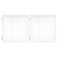 thumbnail image 1 of Weiweiguan 2pcs Desktop Doll Display Box Doll Toy Model Storage Box Doll Display Organizer, 1 of 7