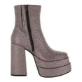 thumbnail image 5 of Steve Madden Cobra Boot Womens 6.5 Glitter Multi Leather Platform Bootie ZPO3504, 5 of 5