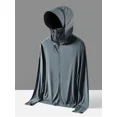 thumbnail image 5 of Summer UPF 100+ UV Proof Skin Coats Men Breathable Light Thin Cool Nylon Sun Protection Hooded Windbreaker Casual Jackets 8XL, 5 of 7