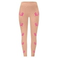 thumbnail image 4 of QHFBli Cancer Awareness Leggings for Women Lifting Pink Ribbon Leggings High Waisted Athletic Yoga Pants, 4 of 4