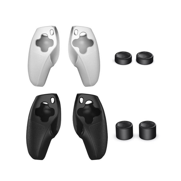 Cateissary Gamepad Grip Skin Silicone Gamepad Cover Game Controller Case Game Handle Grip Cover con empuñaduras de pulgar para PS5 Videojuegos y accesorios No.2