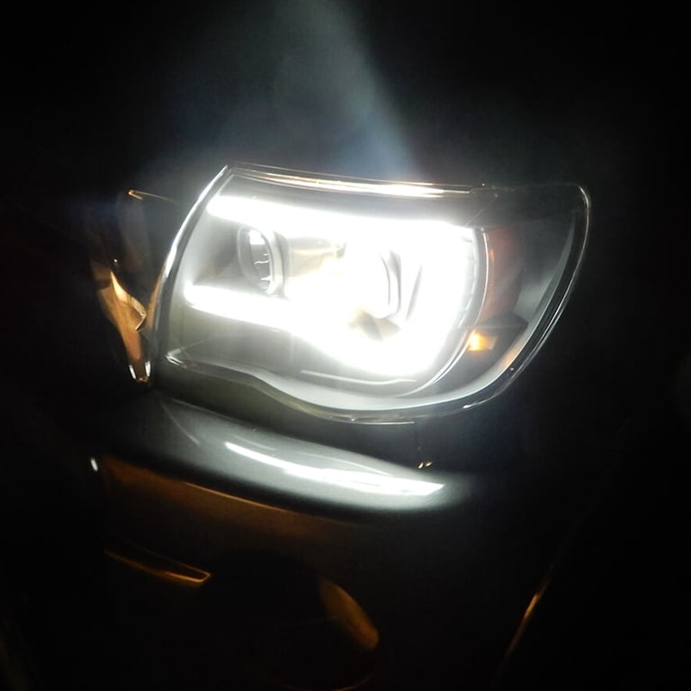 Fit For 2005-2011 Toyota Tacoma 1 Pair Clear LED Tube DRL Fit For 2005-2011 Toyota Tacoma 1 Pair Clear LED Tube DRL
