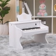 Wood Toy Piano for Toddler Girls Cute Piano for Kids Best Birthday