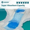 thumbnail image 4 of SUNKISS TrustPlus Overnight Adult Diapers with Tabs, Unisex Disposable Incontinence Briefs for Men and Women, Odor Control, Large, 12 Count, 4 of 8