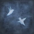 thumbnail image 2 of Donovan, Chris 15x15 White Modern Wood Framed Museum Art Print Titled - Flight in Blue II, 2 of 4
