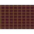 thumbnail image 1 of Ahgly Company Machine Washable Indoor Rectangle Transitional Saddle Brown Area Rugs, 3' x 5', 1 of 7