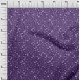 thumbnail image 3 of oneOone Cotton Cambric Purple Fabric Floral Quilting Supplies Print Sewing Fabric By The Yard 42 Inch Wide, 3 of 5